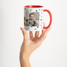 Tasse Weihnachten Rot Fotos und Wald foto N° 2