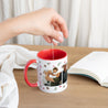 Tasse Weihnachten Rot Fotos und Wald foto N° 3