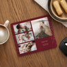 Mousepad Weihnachten Rechteck Rahmen & Glitzer foto N° 1