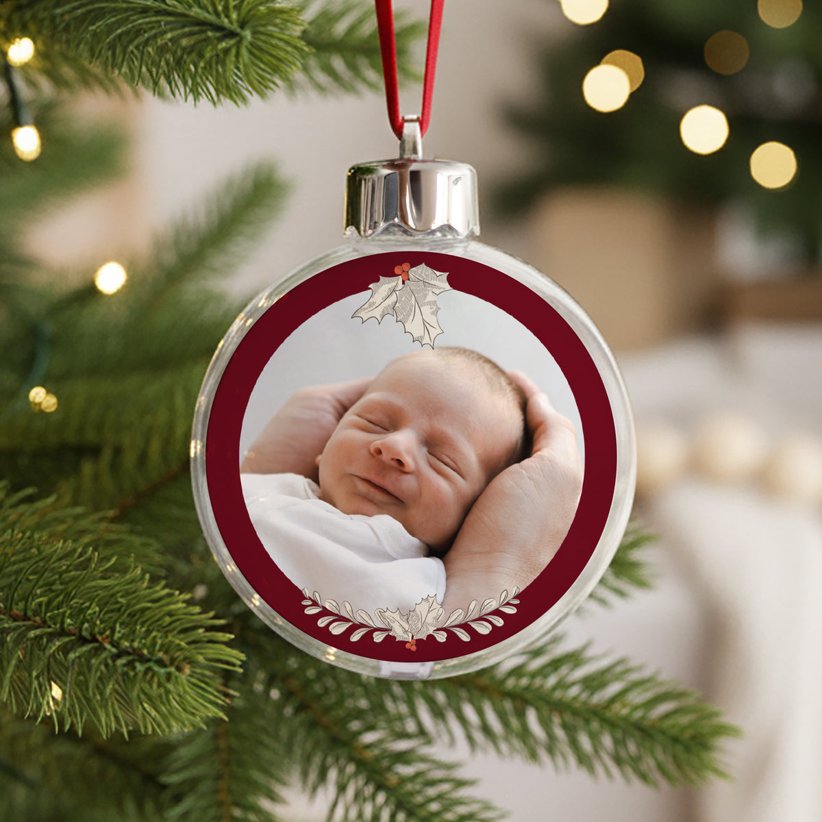 Weihnachtskugel Objekte Runde Weihnachtsblätter & -zweige foto N° 1
