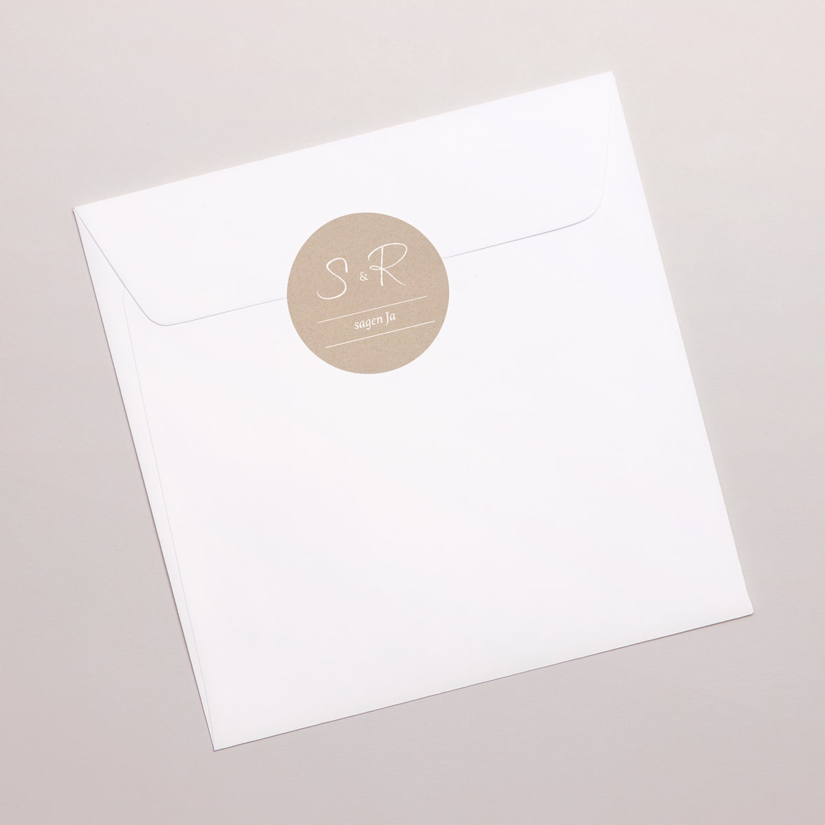 Sticker Hochzeit Rund Landleben Angeln foto N° 3
