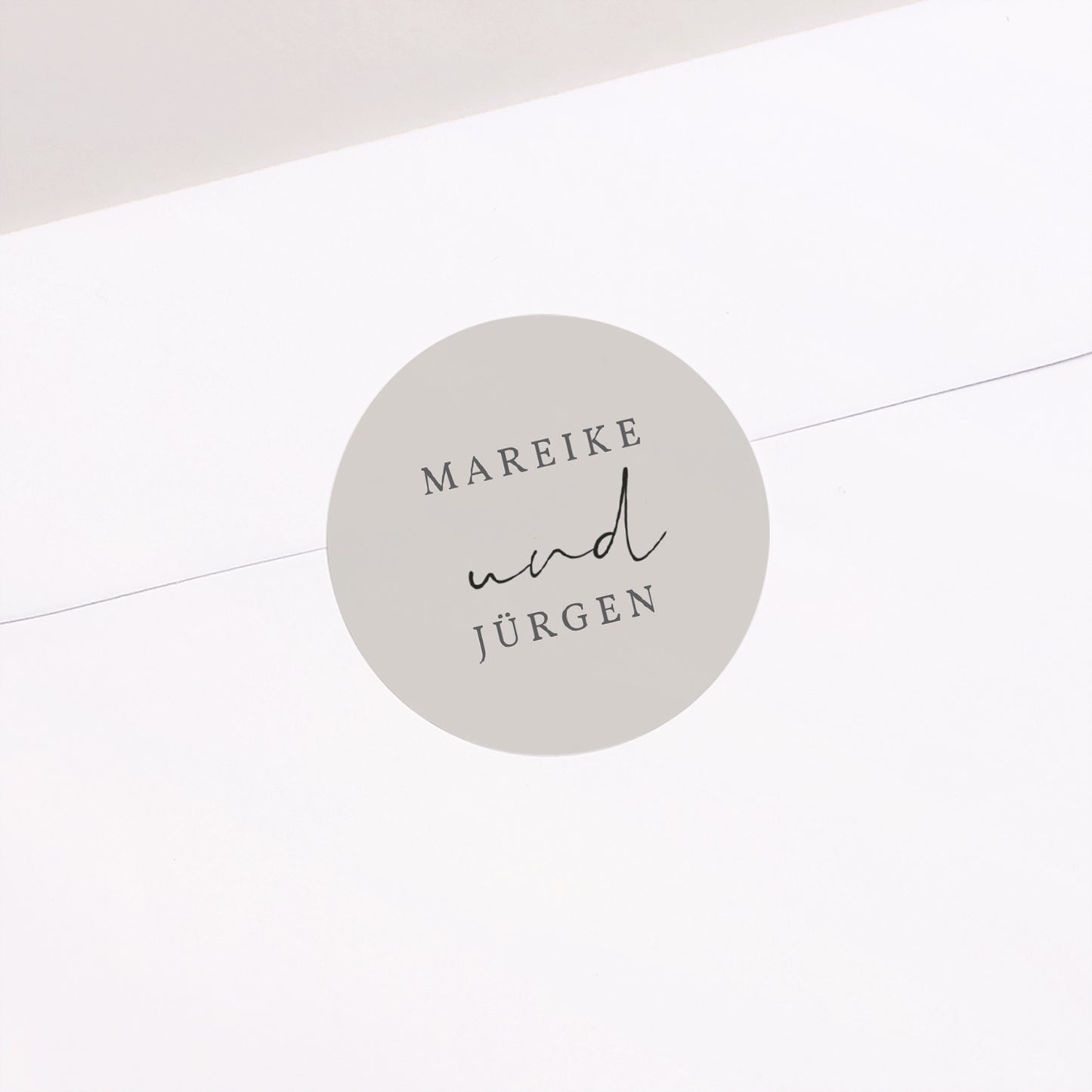 Sticker Hochzeit Rund Brin d'Amour foto N° 2