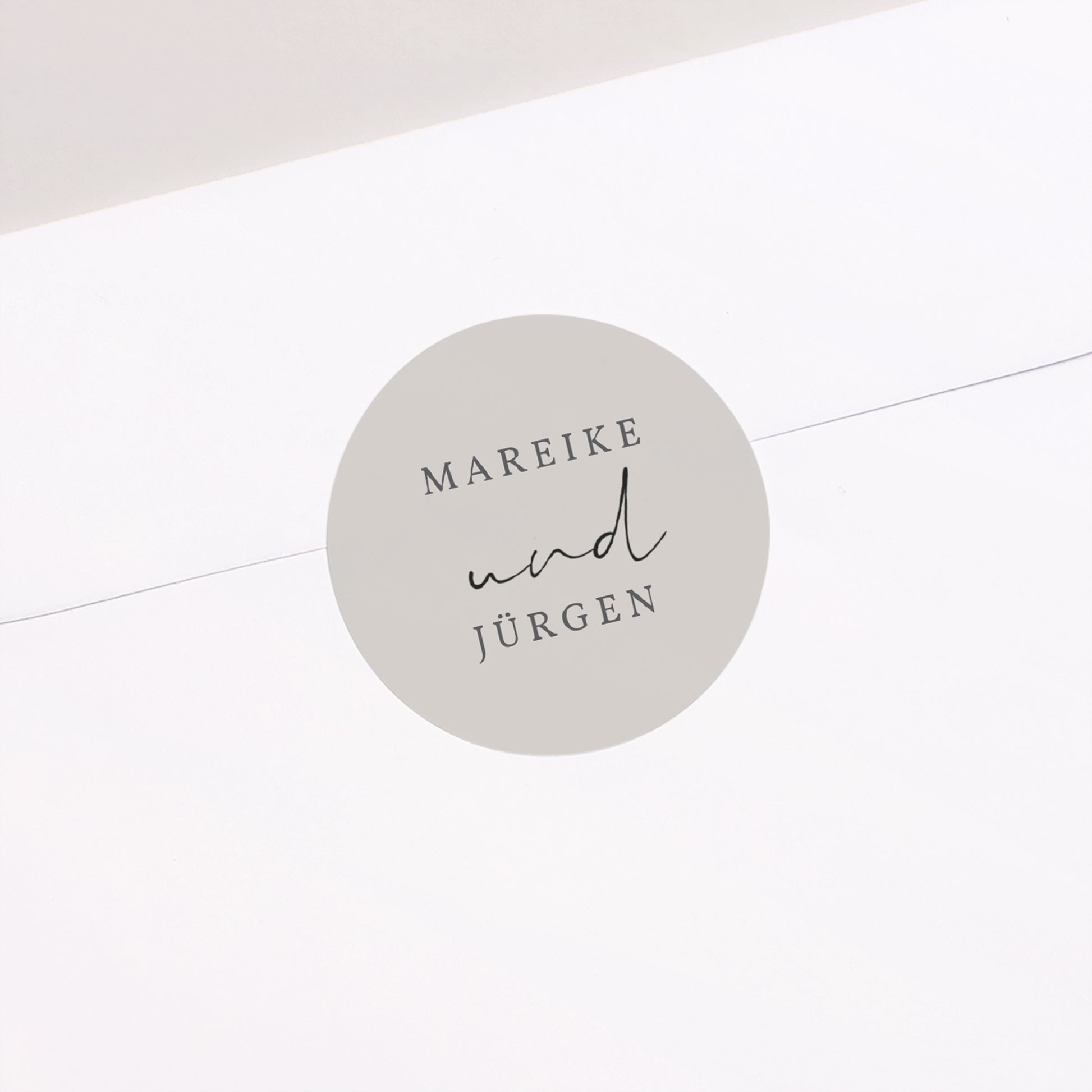 Sticker Hochzeit Rund Brin d'Amour foto N° 2