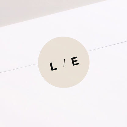Sticker Hochzeit Rund Spachtelmasse und Majestic foto N° 2