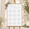 Sitzplan Hochzeit Porträt 60 x 90 cm Eukalyptus foto N° 1