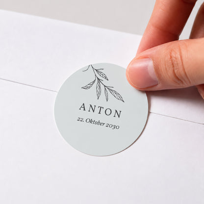 Sticker Geburt Rund Joli Brin foto N° 1