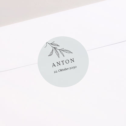 Sticker Geburt Rund Joli Brin foto N° 2
