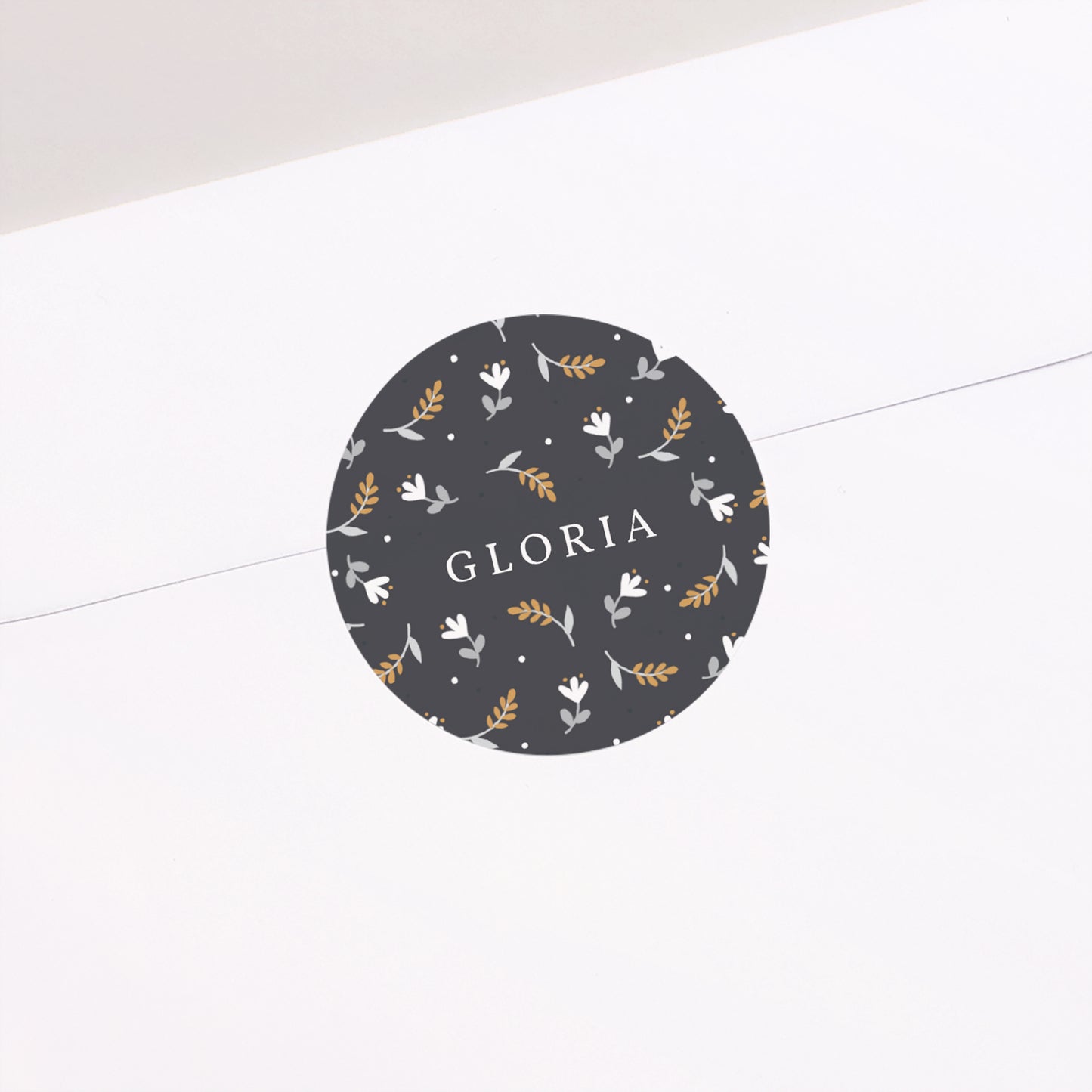 Sticker Geburt Rund Indian Summer foto N° 2