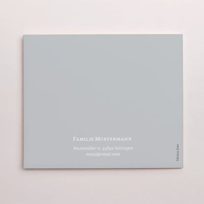 Taufeinladung Asymmetrische Zweiflügeltür Versetzter Falz foto N° 3