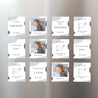 Dankeskarte Taufe Pack mit 12, magnetisch Artsy-Craftsy foto N° 1