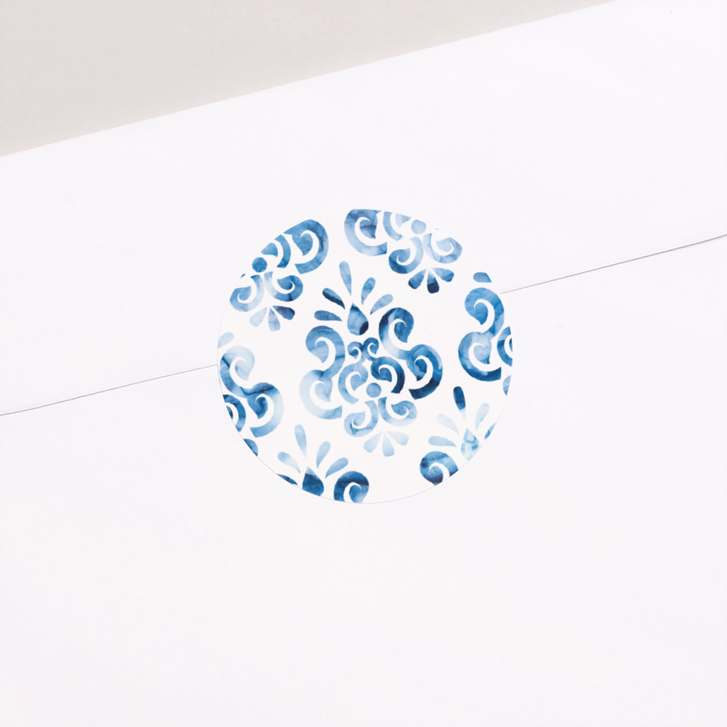 Sticker Hochzeit Rund Azulejos foto N° 2