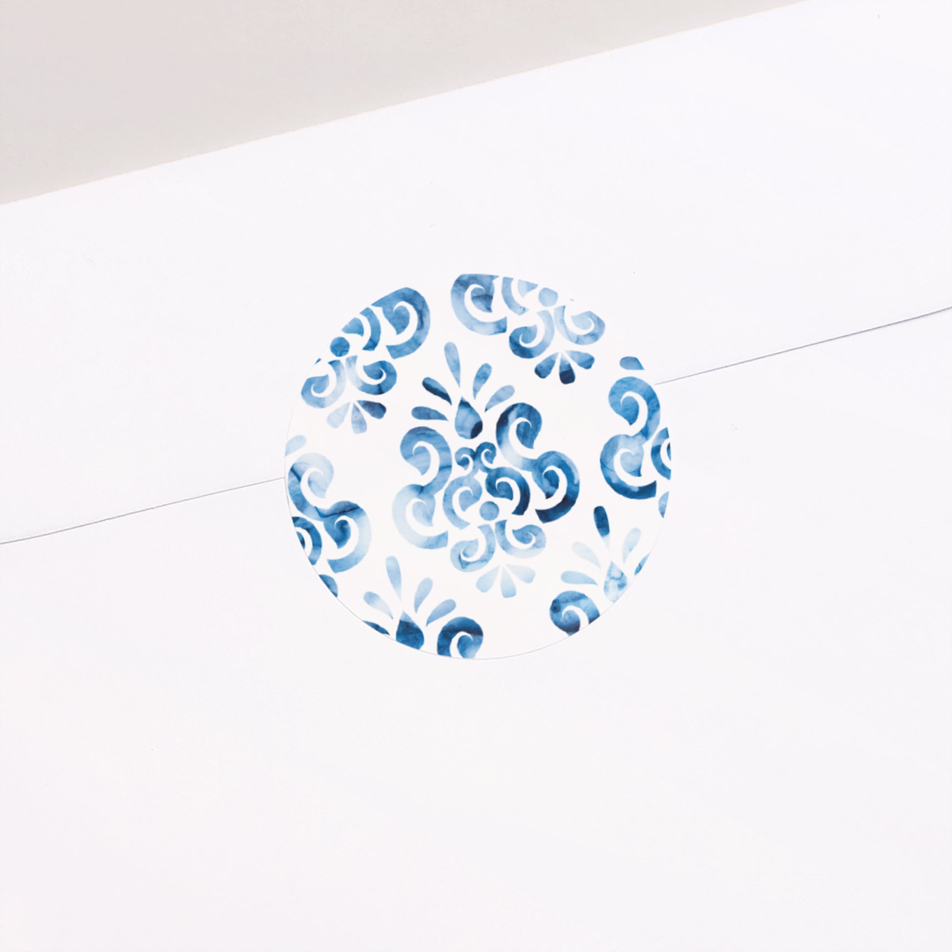 Sticker Hochzeit Rund Azulejos foto N° 2