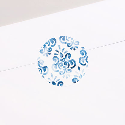 Sticker Hochzeit Rund Azulejos foto N° 2