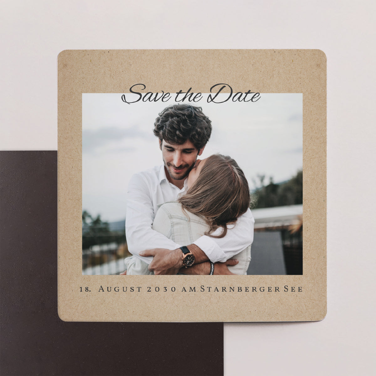 Save the date Karte Hochzeit Satz von 9, magnetisch. Milleflori foto N° 1