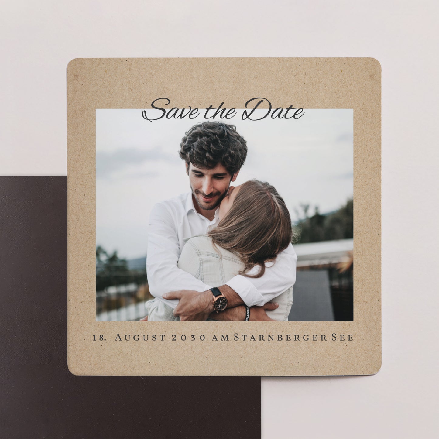 Save the date Karte Hochzeit Satz von 9, magnetisch. Milleflori foto N° 1
