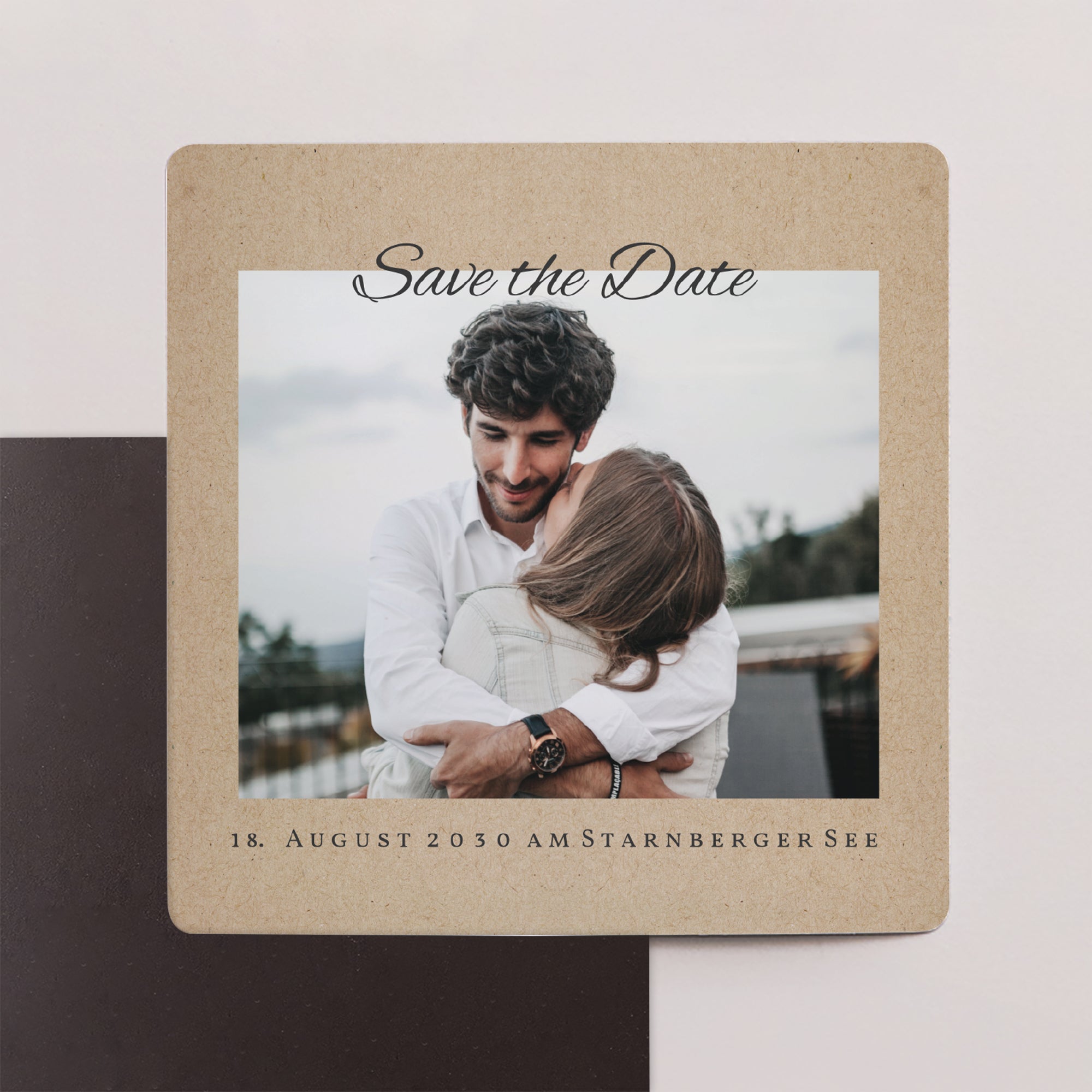 Save the date Karte Hochzeit Satz von 9, magnetisch. Milleflori foto N° 1