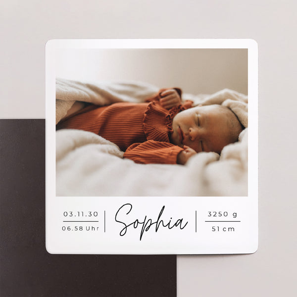 Geburtskarten Satz von 9, magnetisch. Small Wonder foto