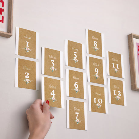 Fotoabzug Hochzeit Pack von 12 Romantische Kraft