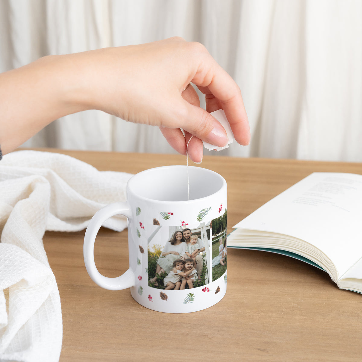 Tasse Objekte Weiß Foto und weißer Wald foto N° 3