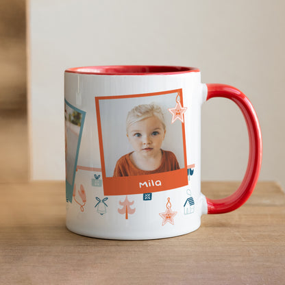 Tasse Objekte Rot Vektortasse Weihnachten rot foto N° 1