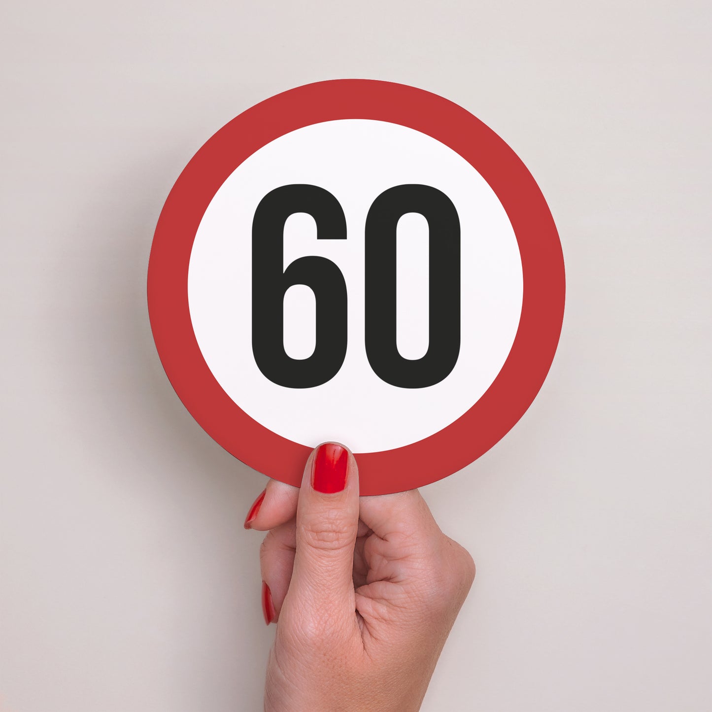 Einladungskarte Geburtstag Rund Zone 60 foto N° 2