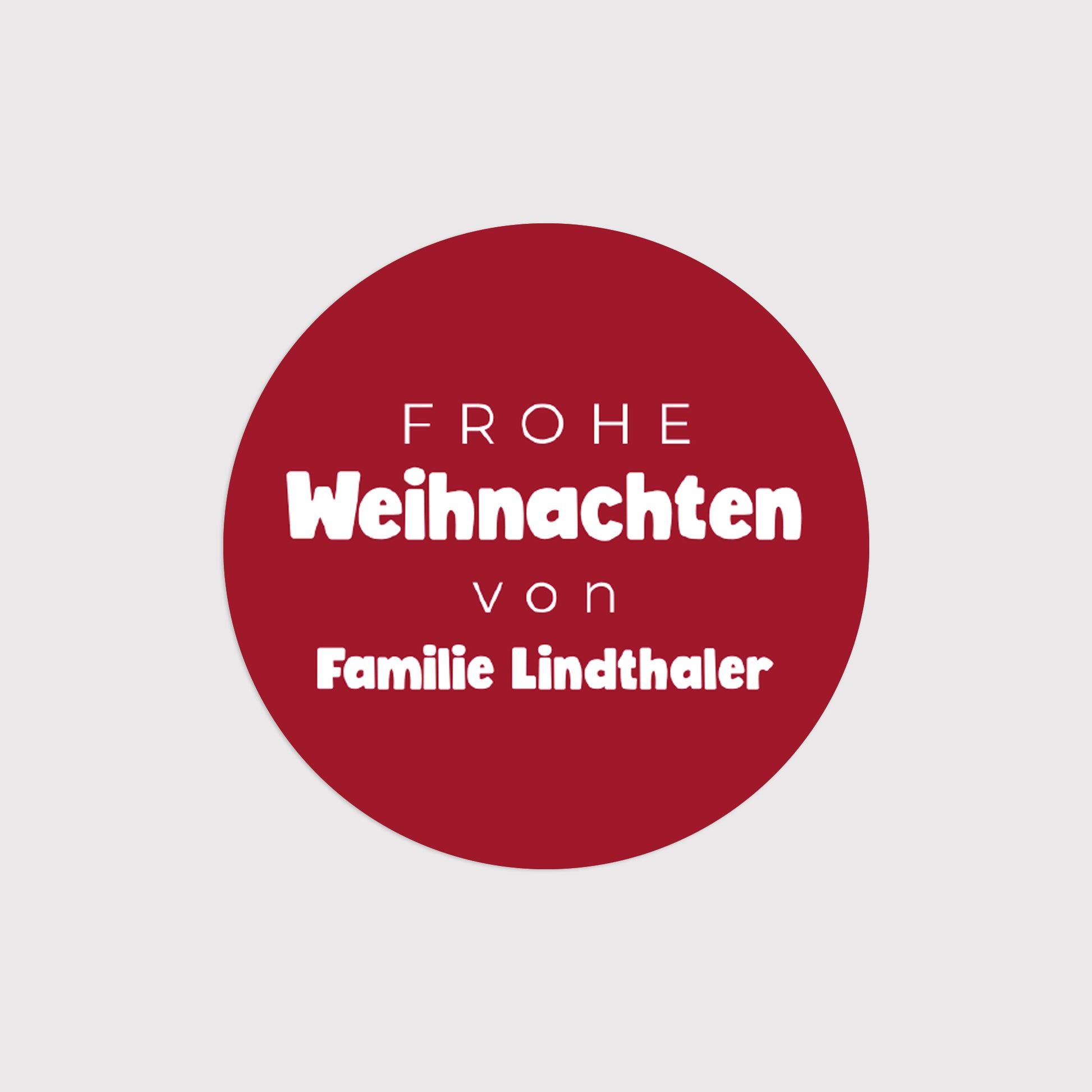 Sticker Weihnachten Rund Goldene Natur, Baum des Lebens foto N° 2