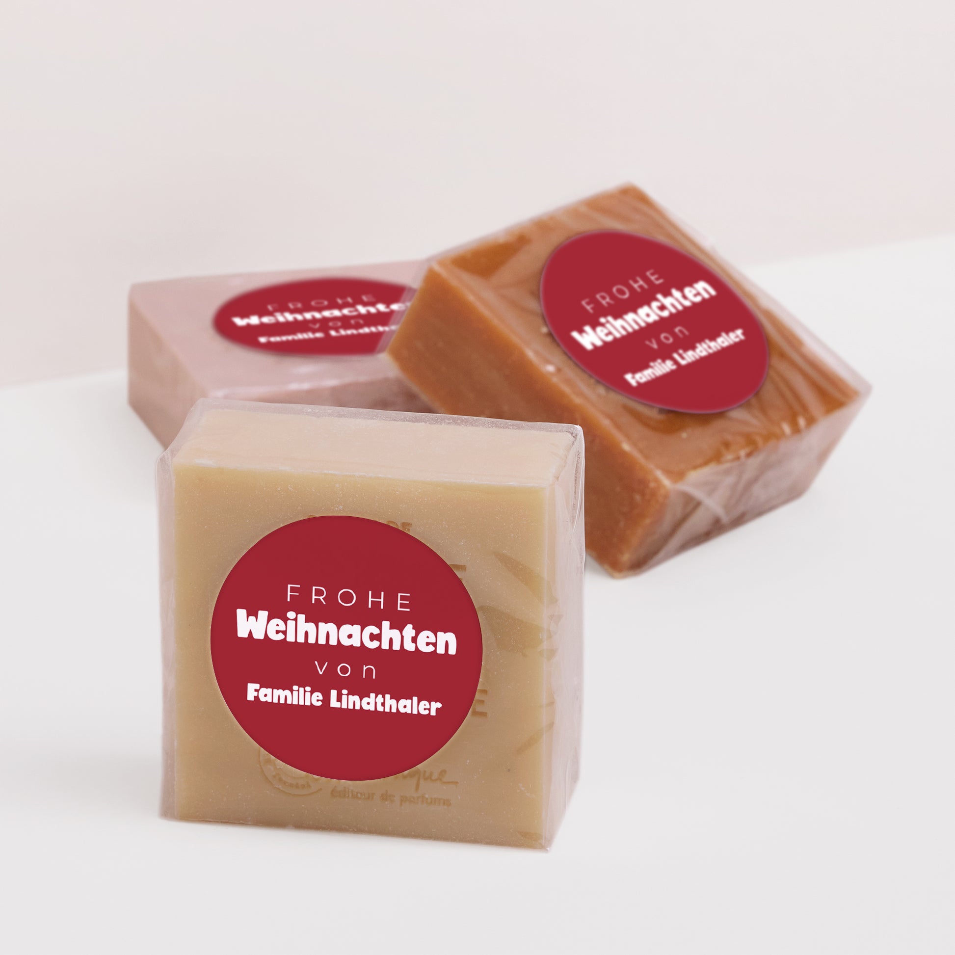 Sticker Weihnachten Rund Goldene Natur, Baum des Lebens foto N° 3