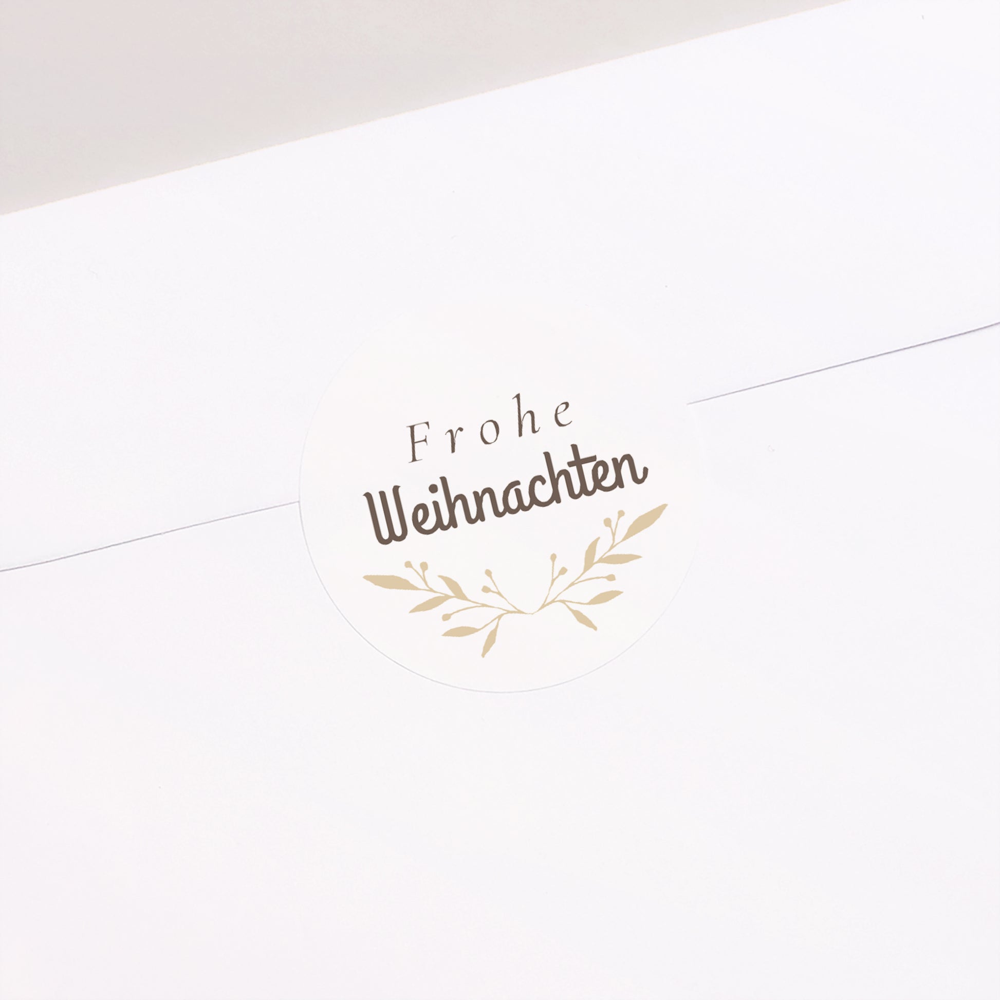 Sticker Weihnachten Rund Fotomontage foto N° 2