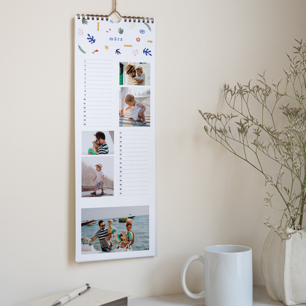 Kalender Weihnachten Beständig Auf die Art des Fauvismus foto N° 2