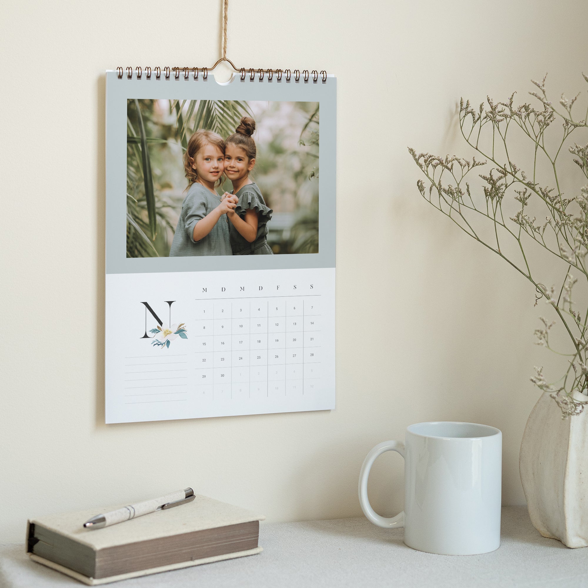 Kalender Weihnachten Wandbild A4 Wintergarten foto N° 3