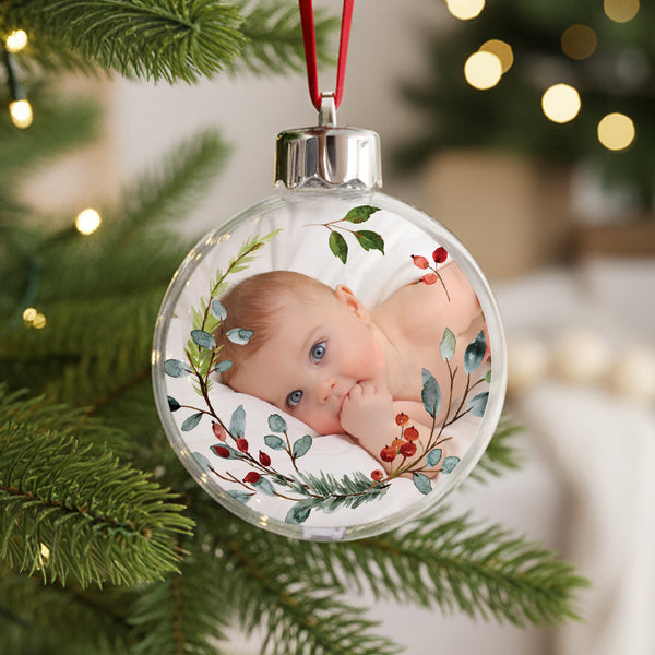 Weihnachtskugel Weihnachten Runde Weihnachtskrone III foto