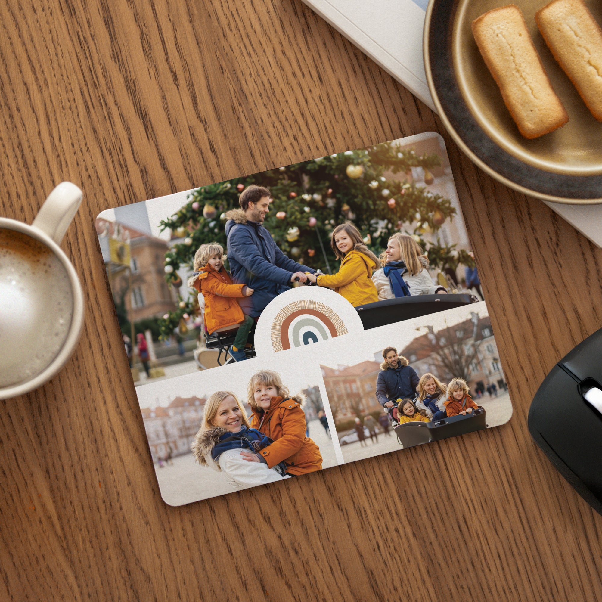 Mousepad Objekte Rechteck Rainbow Wish foto N° 1