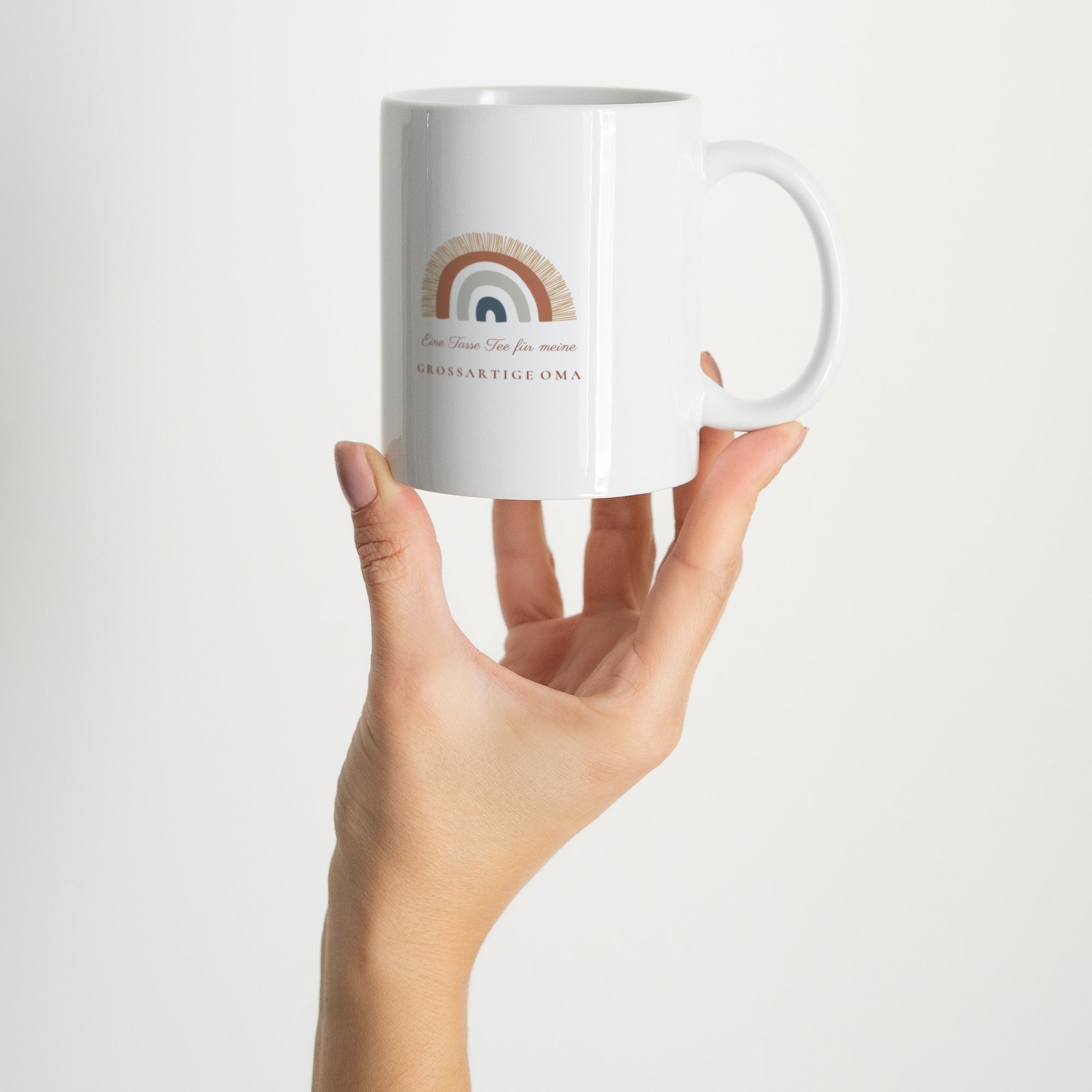 Tasse Objekte Weiß Rainbow Wish foto N° 2