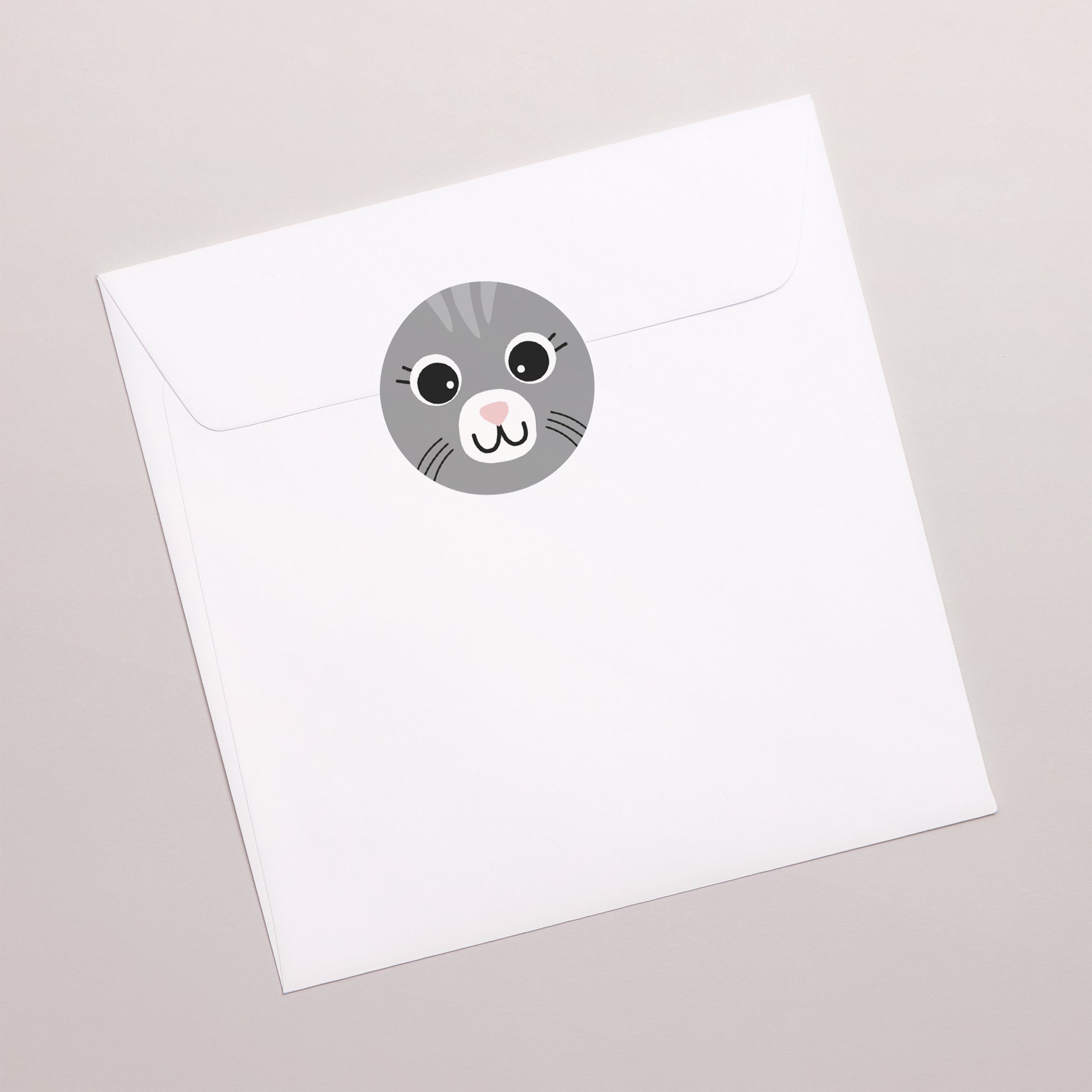 Sticker Geburt Rund Geburt Katze Karotte foto N° 3