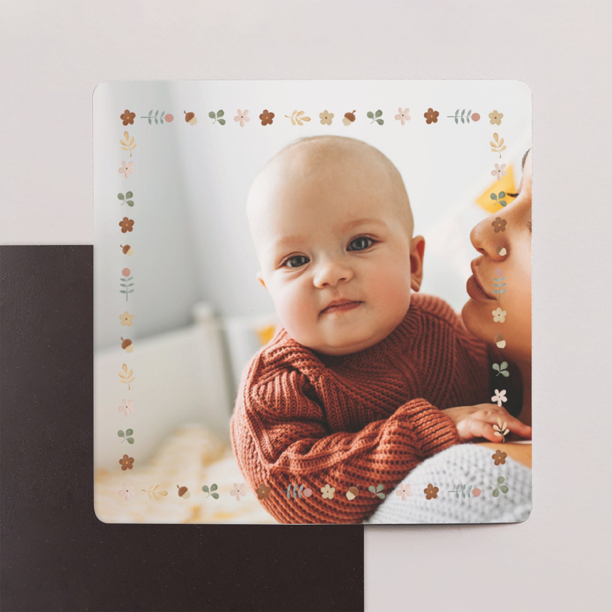 Dankeskarte Geburt Satz von 9, magnetisch. Silvester-Trend foto N° 1