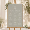 Sitzplan Hochzeit Porträt 60 x 90 cm Deine Pastellfarbe foto N° 1