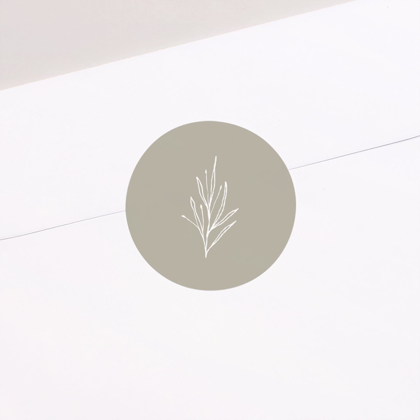 Sticker Hochzeit Rund Deine Pastellfarbe foto N° 2