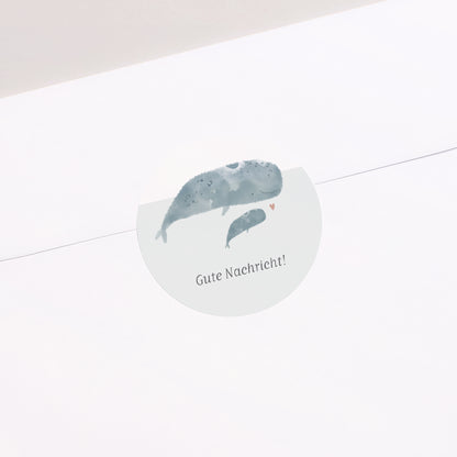 Sticker Geburt Rund Tanz des Meeres foto N° 2