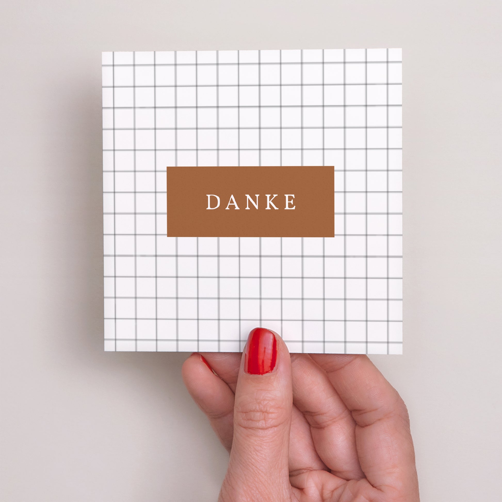Dankeskarte Geburt Quadrat Kleiner roter Panda foto N° 2