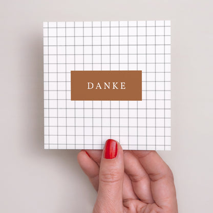 Dankeskarte Geburt Quadrat Kleiner roter Panda foto N° 2
