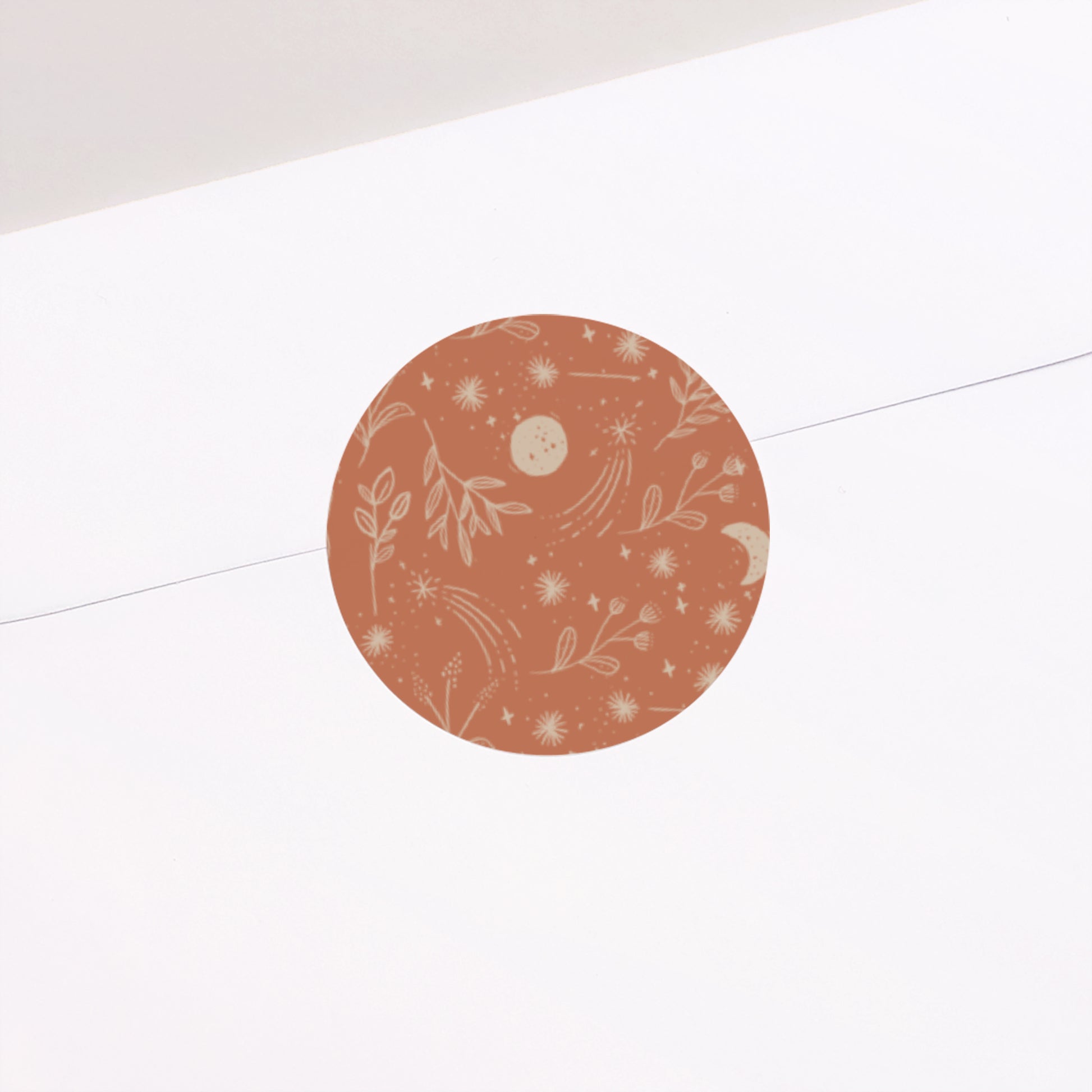 Sticker Geburt Rund Sienna foto N° 2