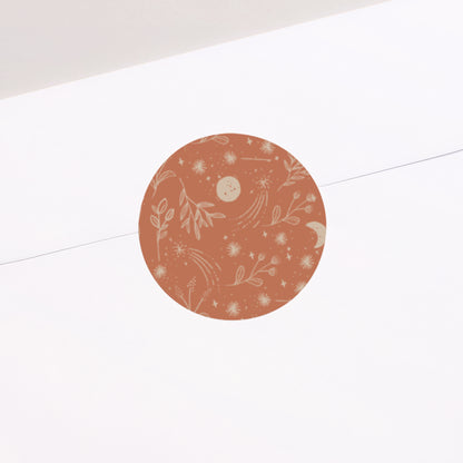Sticker Geburt Rund Sienna foto N° 2