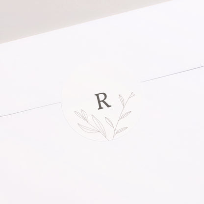 Sticker Geburt Rund Natürliche ländliche Atmosphäre foto N° 1