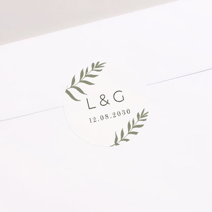 Sticker Hochzeit Rund Luberon foto N° 2
