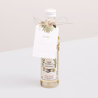 Vorgelochtes Etikett Hochzeit Fähnchen Boho-Arche foto N° 3