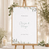 Begrüßungstafel Hochzeit Porträt 60 x 90 cm Floral pastell foto N° 1