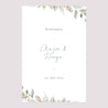 Begrüßungstafel Hochzeit Porträt 60 x 90 cm Floral pastell foto N° 2