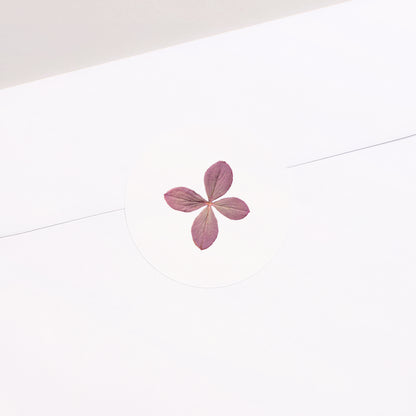 Sticker Geburt Rund chemin des marettes rose foto N° 2