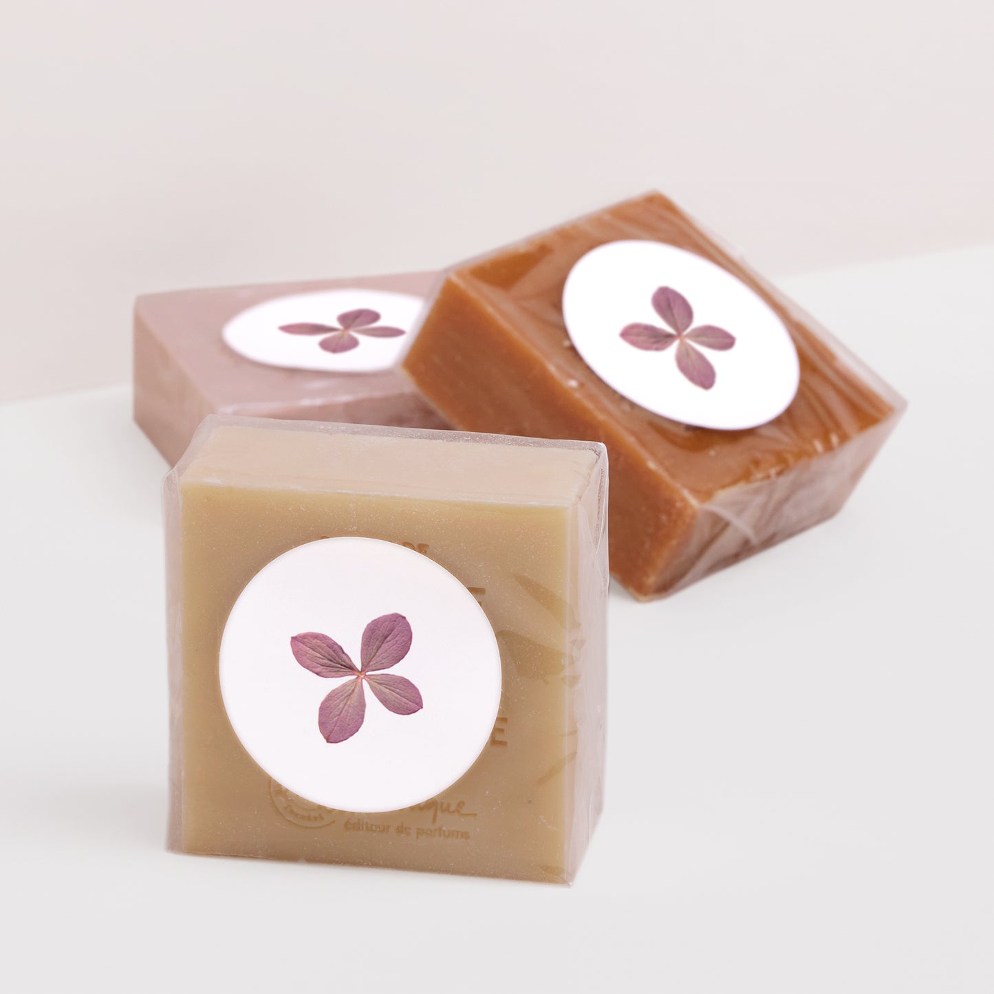 Sticker Geburt Rund chemin des marettes rose foto N° 3