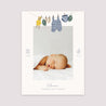 Poster Geburt Porträt Garderobe kleiner Seemann foto N° 2